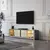 HANAH HOME TV polica Aydos Grey Travertine