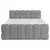 Boxspring Krevet Brisbane 160/220 cm , siva