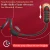 SuperLove Dual Vibrating Cock Ring & Thrusting Prostate Massager Anal Lock with Remote Black