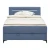 Modern Living Postelja Boxspring Jerry, Modra, 140x200