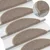 Vidaxl Samolepilne preproge za stopnice sisal 30 kosov 56x17x3 cm