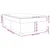 Vidaxl Box spring postelja z vzmetnico krem 140x190 cm blago