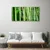 tulup.si Slika na steklu Bamboo bamboo forest narava 100x50 cm 2 obešalnika