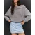 Bershka Krilo svetlo modra