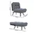 Atelier del Sofa Fotelja Misa 110x70cm Krem