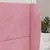 Uši uzglavlja Ružičasta 80 x 23 x 6 cm Baršun