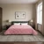 Vidaxl Poletna odeja Roza 200 x 220 cm Mikrofibra in Teddy flis