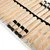 Vidaxl Letveno dno za posteljo 28 letvic 7 con 90x200 cm