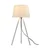 Braytron Podna lampa BRY-F002T-1H-1xE27-BELA