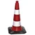 Parking dvodelni čunj HDPE + Guma 50 cm