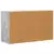 Kreveta Betonski sivi 100 x 35 x 59 cm Konstruirano drvo