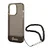 Maska Guess za iPhone 14 Pro hardcase Translucent Pearl Strap, Crna