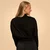 BeastPink Women‘s Bliss Zip-Up Sweatshirt Black