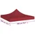 Krov za šator za zabave 2 x 2 m bordo 270 g/m2