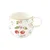Porcelain mug, 400ml, with embossed design, Fancy Fruit - Easy Life