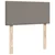 Vidaxl Box spring postelja z vzmetnico taupe 80x200 cm blago