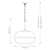 Elstead Lighting VISEČA NIHALNA SVETILKA Eurofase 51/66 cm 40 W E27