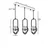 Conceptum Hypnose Luster Ahu, 70cm55 cm E27