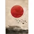 Slika japandi čarobnost rdeče lune - 20x30