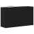 Kreveta Crni hrast 120 x 36 x 69 cm Konstruirano drvo