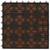 vidaXL Tla za teraso 11 pcs Rjava 30 x 30 cm WPC