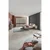 Dieter Knoll POSTELJNA GARNITURA 180 cm x 200 cm , steklo, tekstil, leseni material rjava, siva