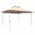 Gazebo paviljon sa mehanizmom 350x350cm Braon