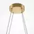 Maytoni MOD244PL-L50BSK - LED luster na sajli HALO LED/40W/230V, zlatna