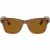 Ray-Ban Meta - Wayfarer (Standard) Smart Bluetooth Audio Glasses - Shiny Caramel Transparent, Polarized Brown