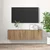 Vidaxl Komplet TV omaric 2 szt. Rjava 60 x 30 x 30 cm Konstruiran les