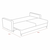 ATELIER DEL SOFA Sofa trosed Eva-Cream