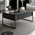 HANAH HOME Set za dnevnu sobu Luxe Set Anthracite Gold