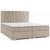 Boxspring postelja Oslo - 200x200 cm