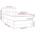 Vidaxl Box spring postelja z vzmetnico temno rjava 90x200 cm blago