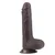 7“ Sliding Skin Dual Layer Dong – Black