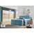 Esposa BOXSPRING POSTELJA 140 cm x 200 cm , tekstil modra