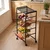 Hanah Home stalak sa korpama Zest, 41,5 cm, crni