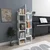 Hanah Home polica za knjige Pamfilya, 53 cm, bela