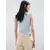 MANGO Top VION  opal / svetlo modra