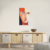 Canvas Slika na platnu Portret 50x75cm, Sa ramom, Beli