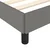 Vidaxl Posteljni okvir brez vzmetnice temno siva 120x190 cm blago