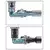Sifon za umivalnik s click-clack ventilom REA Flow Chrome