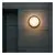 Solight WO780-2 - LED spoljašnje svetlo sa senzorom 20 W/230 V IP65, prečnik 22 cm