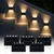 Solarna zidna lampa, 8 LED, IP65