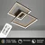 Briloner 3567-017 -LED prigušiva stropno svetlo LED/25W/230V 3000-6500K 56,8x48cm+DO