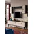 Hanah Home TV komoda Demet, antracit / travertin