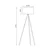Braytron Podna lampa BRY-F003T-1H-1xE27-BELA
