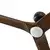 FARO 33806WT-1TW - LED prigušiva za ventilator HEYWOOD S 10W/230V drvo/crna prečnik 90 cm WT+DO