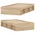 Vidaxl Posteljni okvir sonoma hrast 100x200 cm
