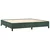 Vidaxl Box spring postelja z vzmetnico temno zelena 200x200 cm žamet